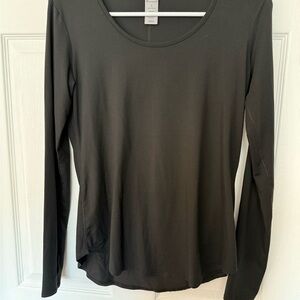 Champion Women's Black Long Sleeve Tee